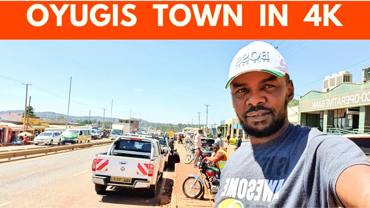 OYUGIS TOWN IN 4K | HOMA BAY COUNTY