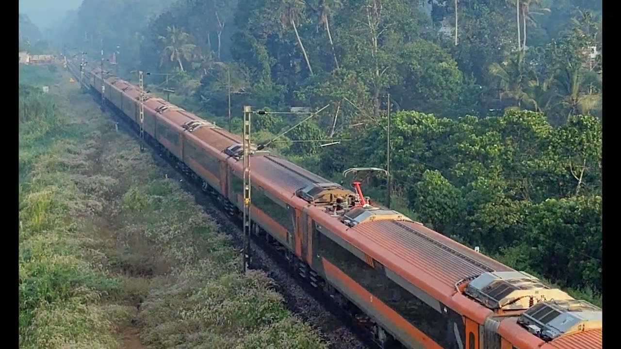 Even Vande Bharat needs a calm moment 🚆due to track maintenance 