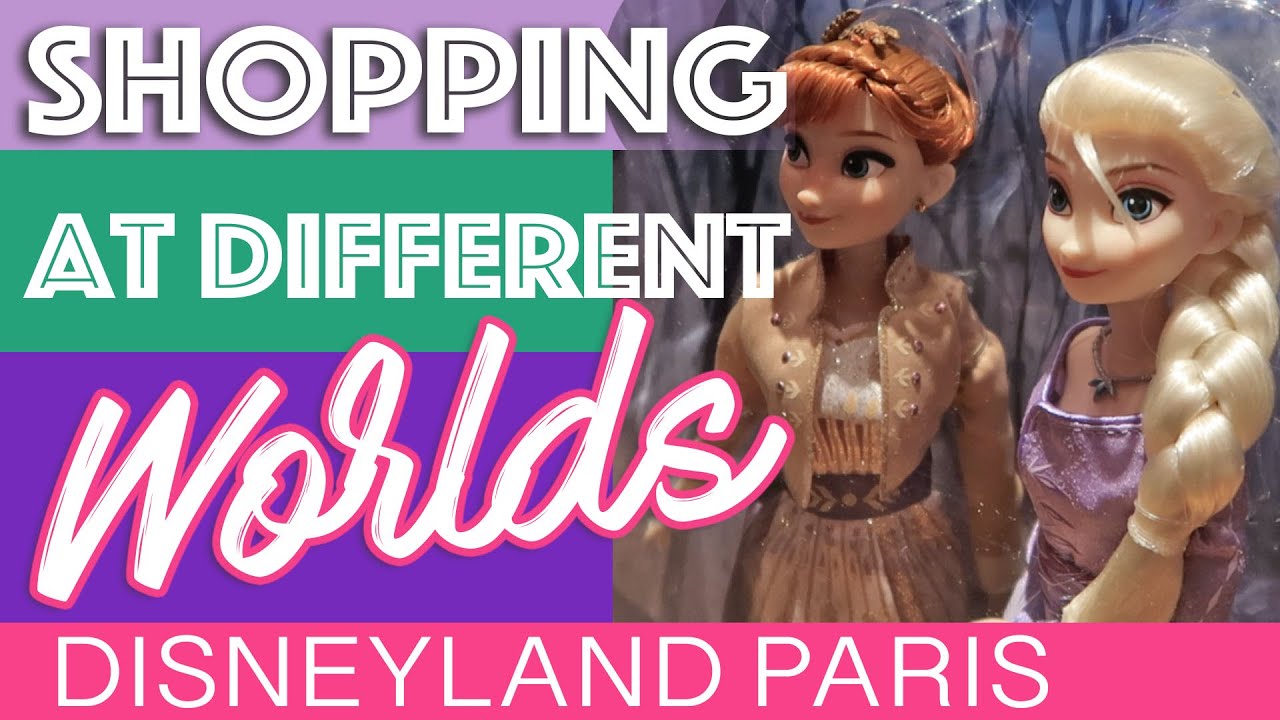 DISNEYLAND shopping vs. Disney at PRIMARK + checking out Frozen 2 merchandise at Disneyland Paris