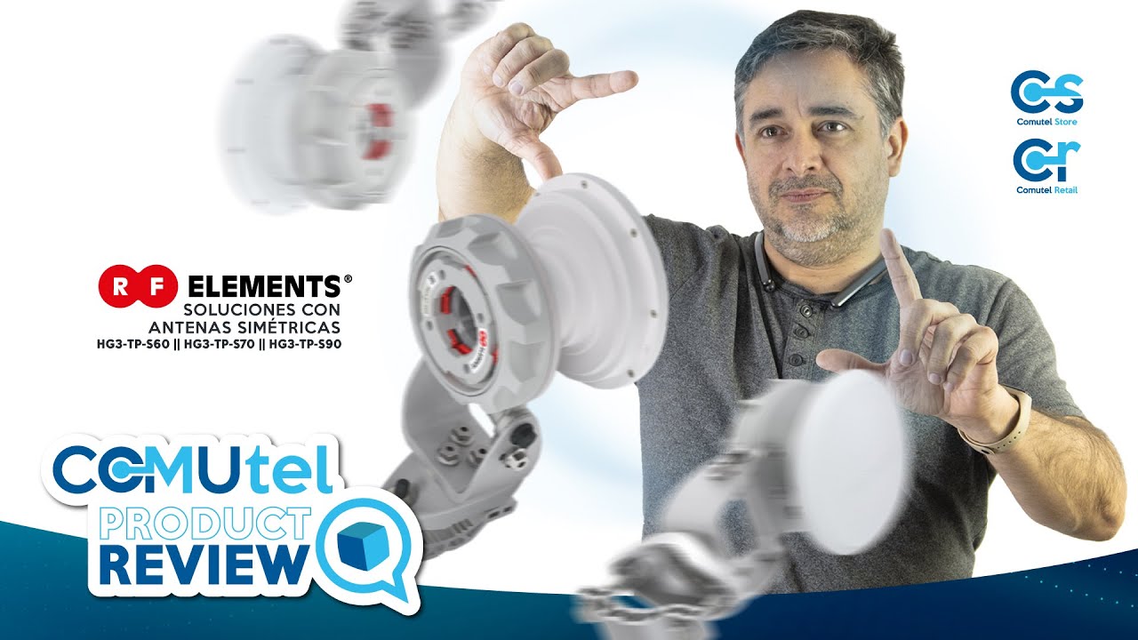 Soluciones con Antenas Simétricas RF Elements - Reparte internet