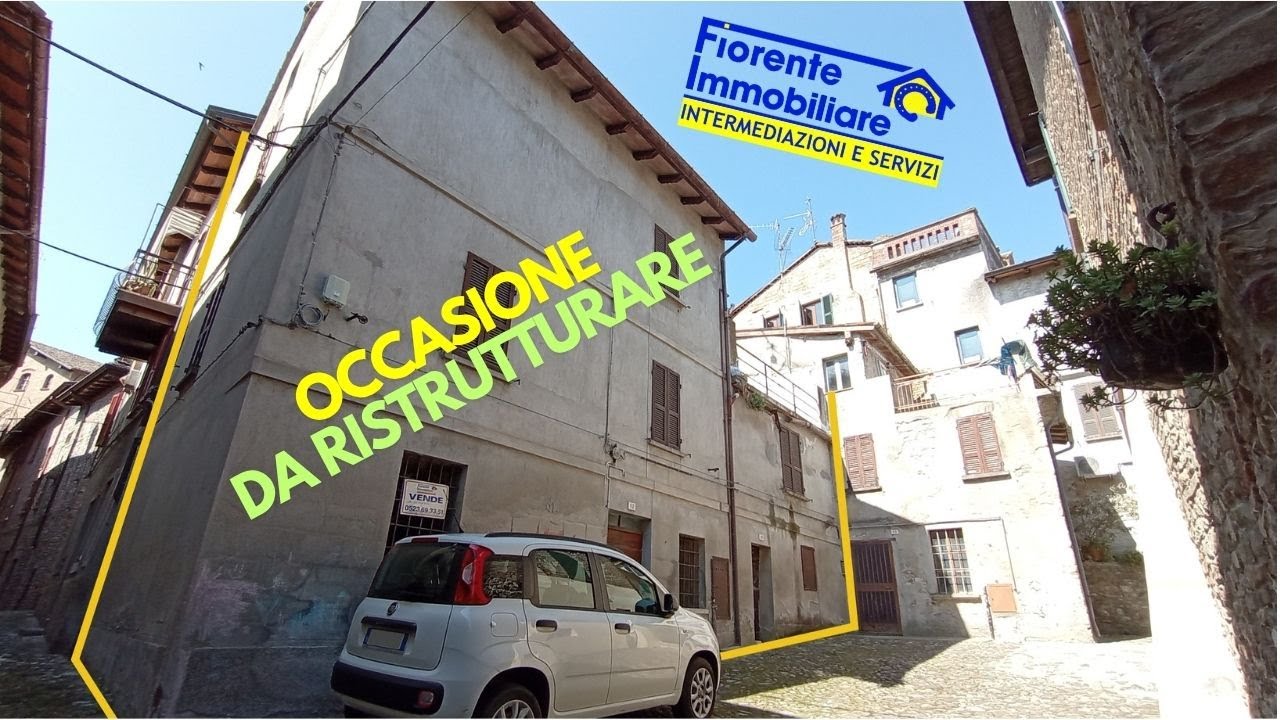 CASA DA RISTRUTTURARE NEL CENTRO STORICO DI CASTELL'ARQUATO