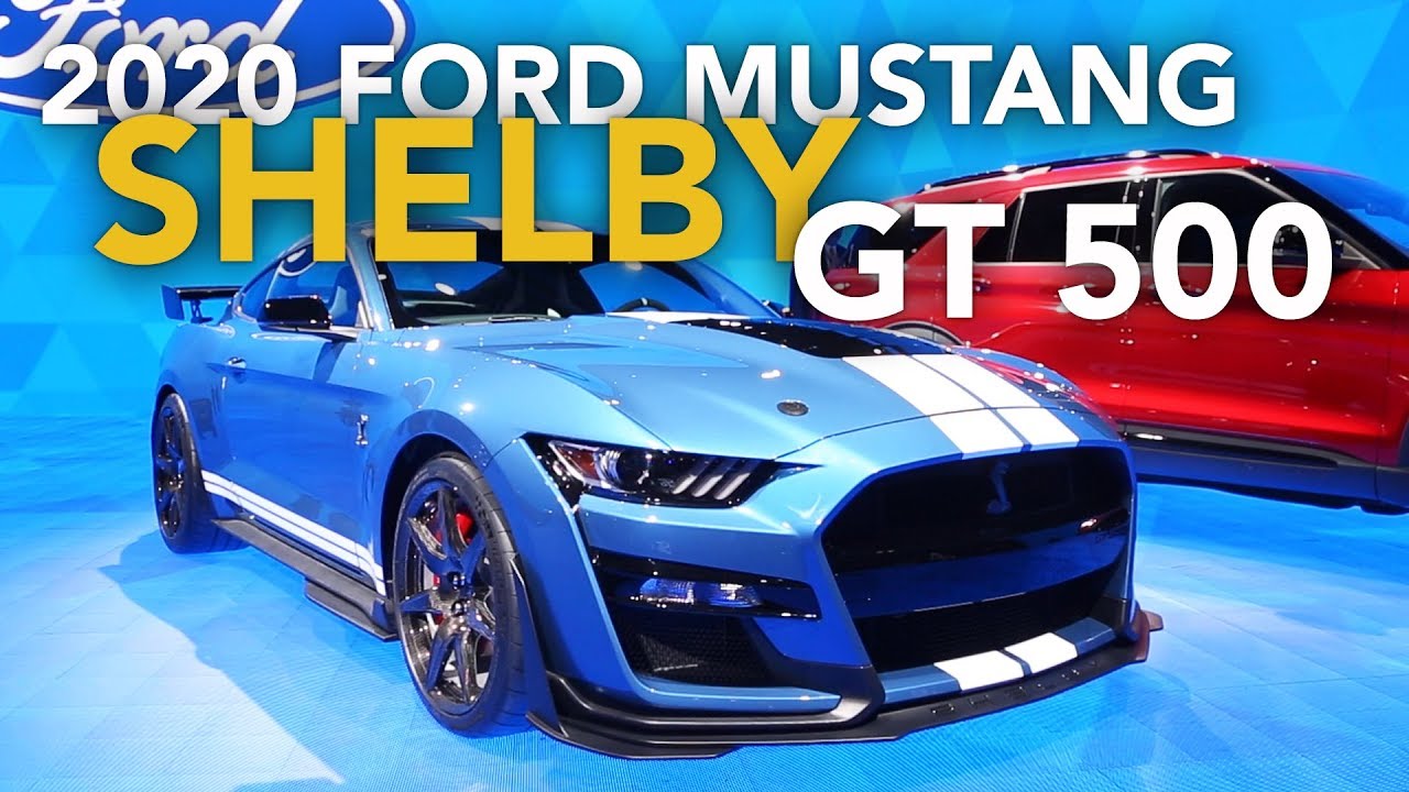 2020 Ford Mustang Shelby GT500 First Look - 2019 Detroit Auto Show