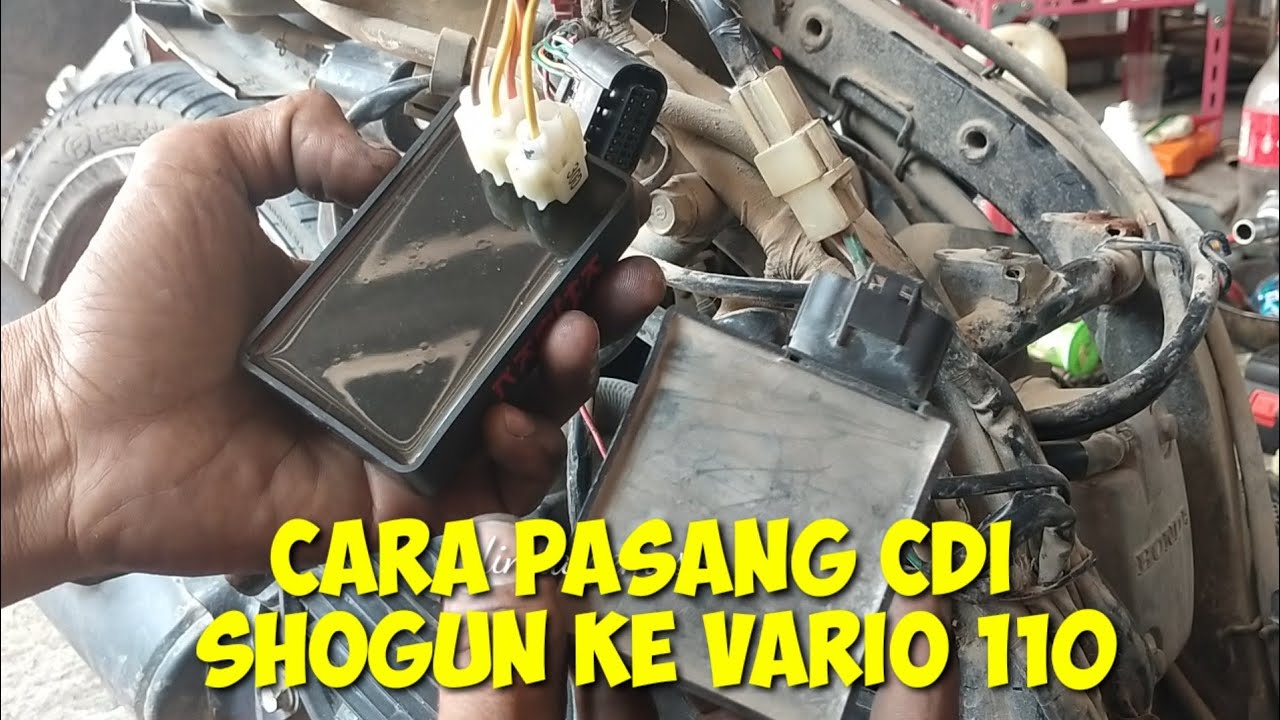 cara pasang CDI Shogun ke Vario 110//apply CD