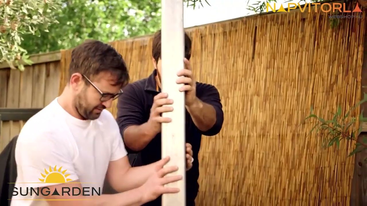Napvitorla telepitési útmutató