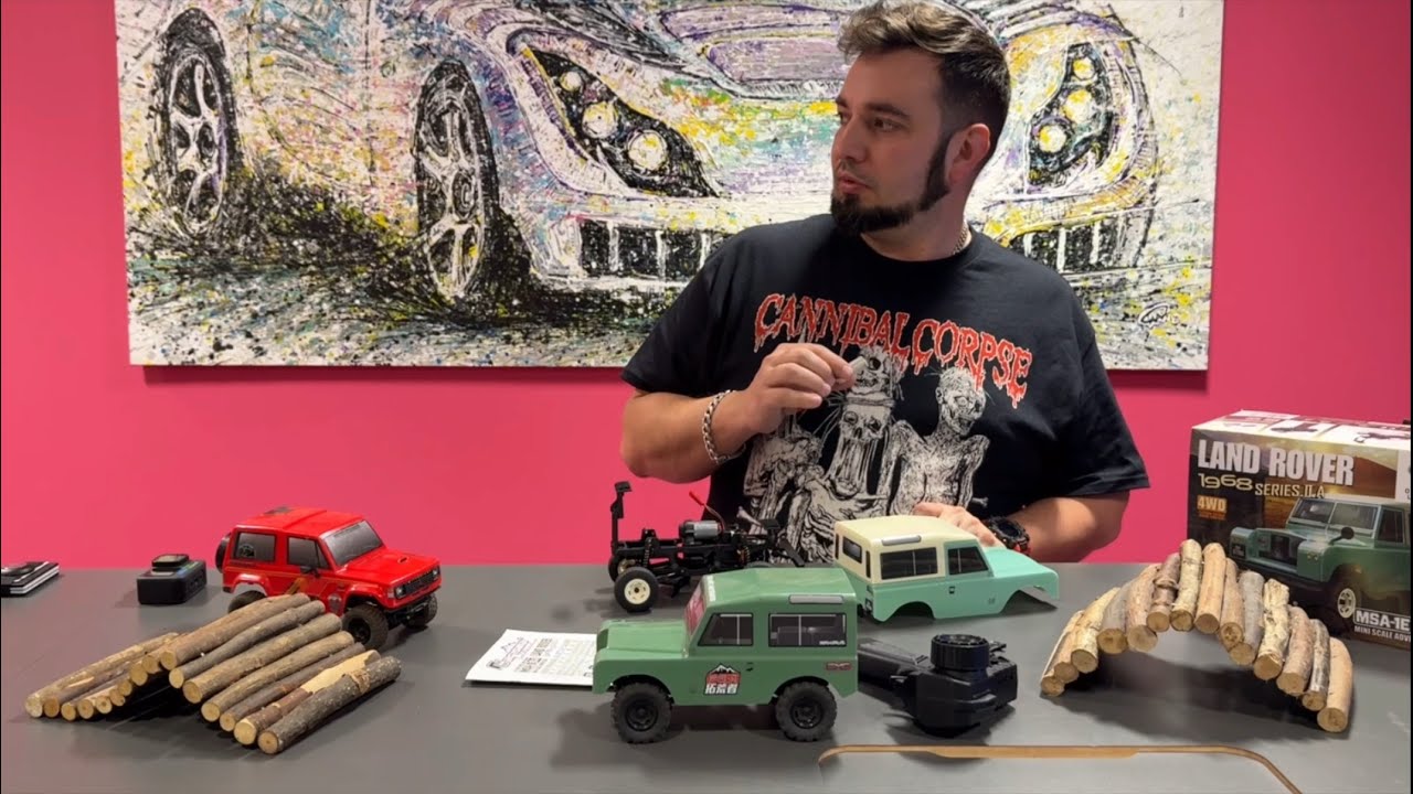 Carisma MSA-1E 2.0 series 2 Landrover unboxing and 1st drive