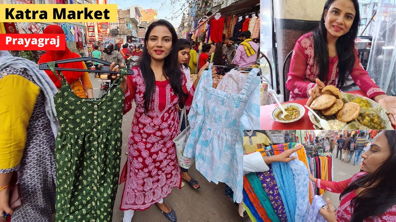 Shopping at Katra Market Prayagraj | Katra Market In Allahabad | Street Shopping@SimplyShilpi |