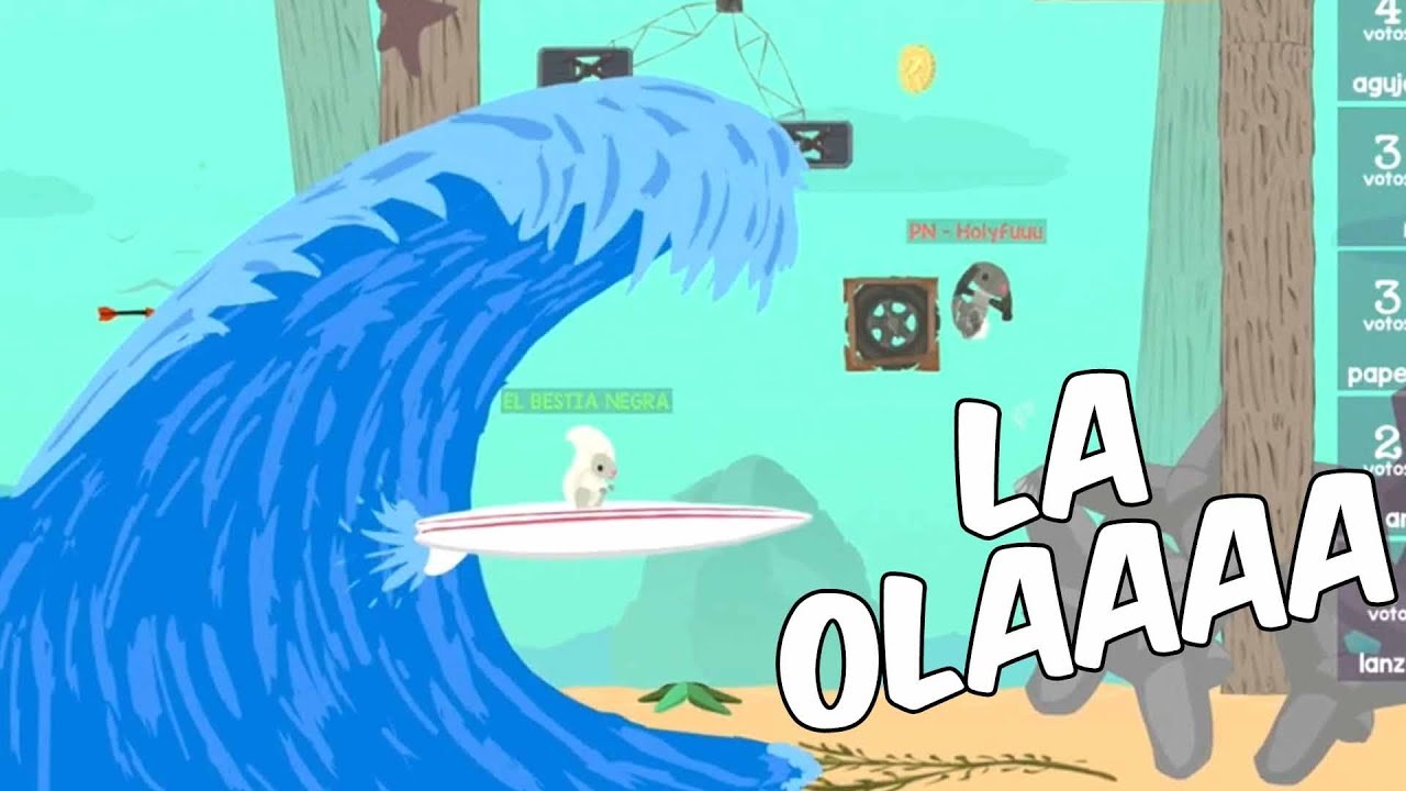 TSUNAMI NUEVO MAPA! Ultimate Chickenm Horse en Español - GOTH