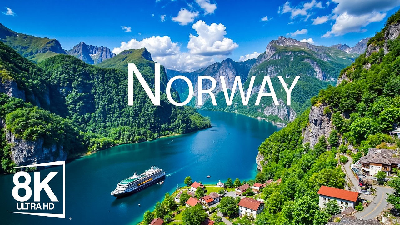 Norway 8K UHD &ndash; Explore Breathtaking Fjords & Scenic Northern Beauty
