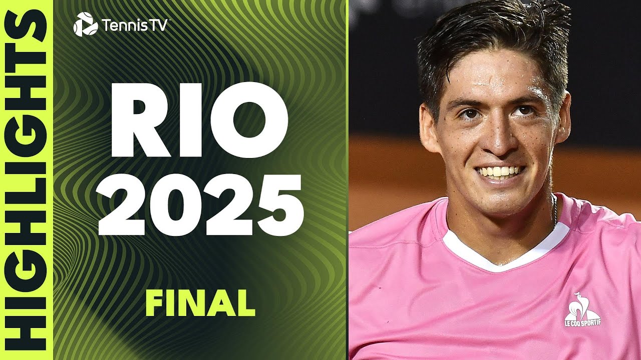Sebastian Baez vs Alexandre Muller For The Rio Title | Rio Open 2025 Final Highlights