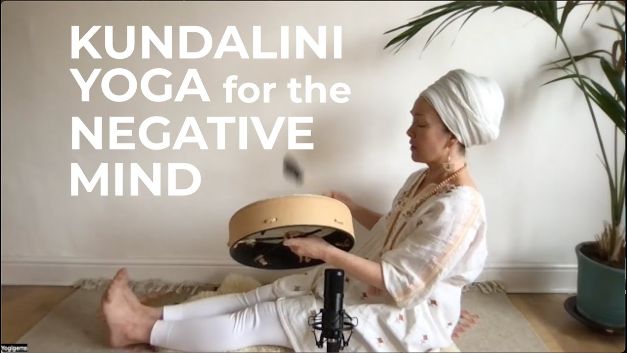 20-minute kundalini yoga kriya for the negative mind | Think Happy Thoughts! | Yogigems