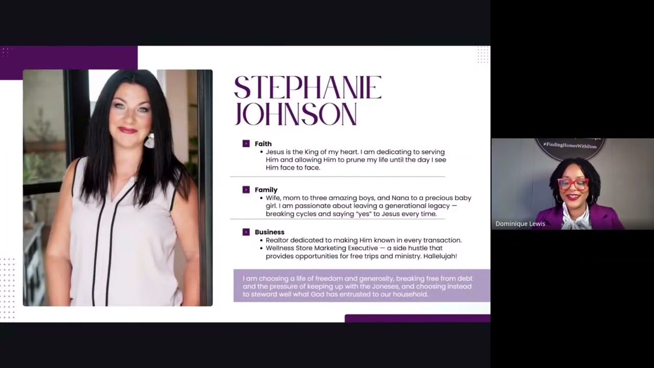 Introduction to Her Purpose in partnership with eXp Realty