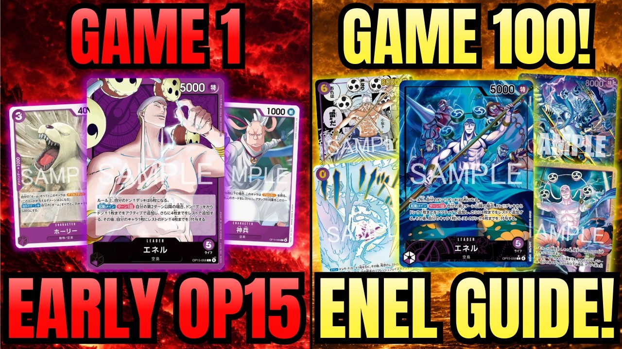 I played 100 games with OP-15 Enel, here's what I learned! (Guide + Tips and tricks)