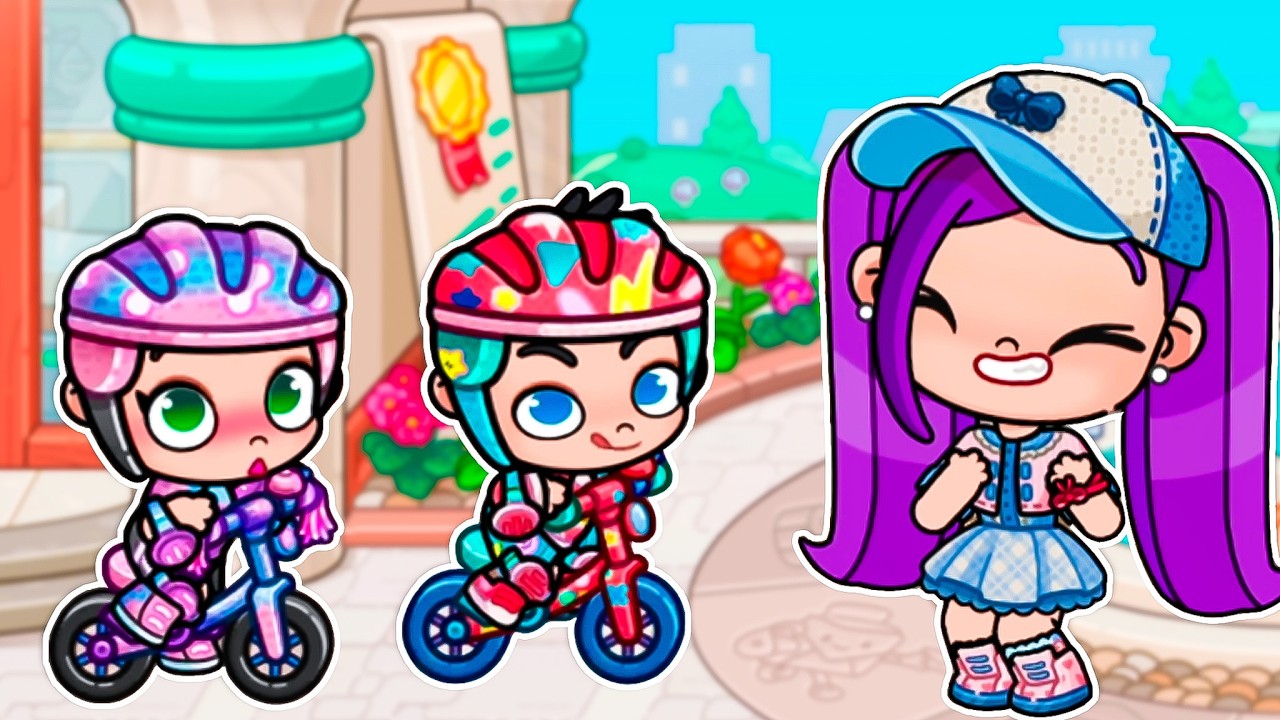 ENSINANDO O BEBÊ A ANDAR DE BICICLETA NO AVATAR WORLD