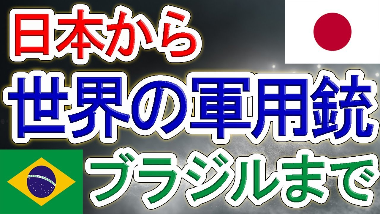 世界の軍用銃まとめ「アサルトライフル編」【NHG】