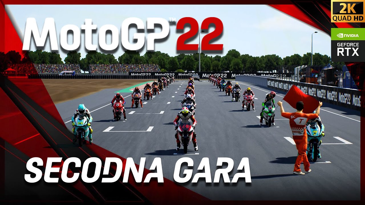 MotoGp 22 - SECONDA GARA - MOTO3 [ 2K - Ultrawide - MaxSettings ] - No Commentary 🏆🏍🚦