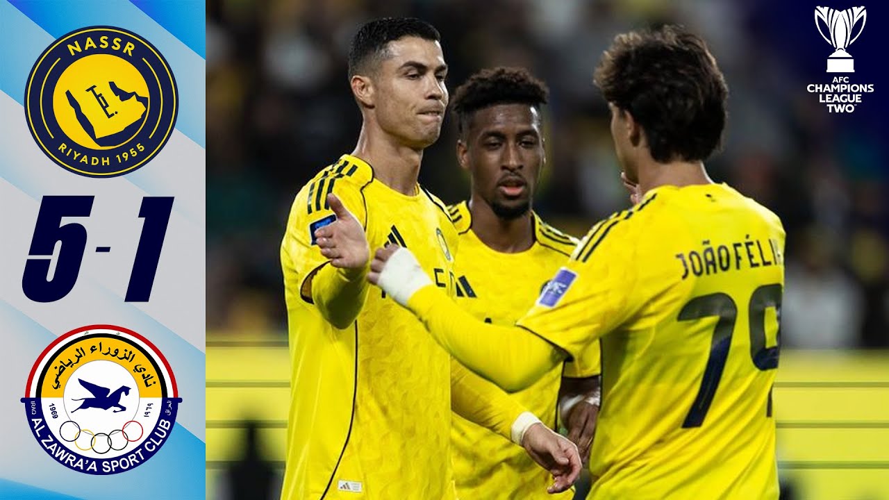 Al Nassr&rsquo;s stars shine in flawless group finish! | Al Nassr 🇸🇦 vs Al Zawraa 🇮🇶 | Highlights ACL Two&trade;