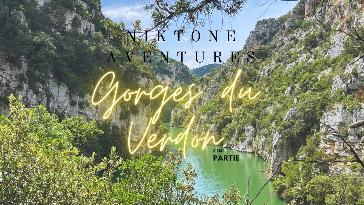Quinson : randonnée dans les basses gorges du Verdon 