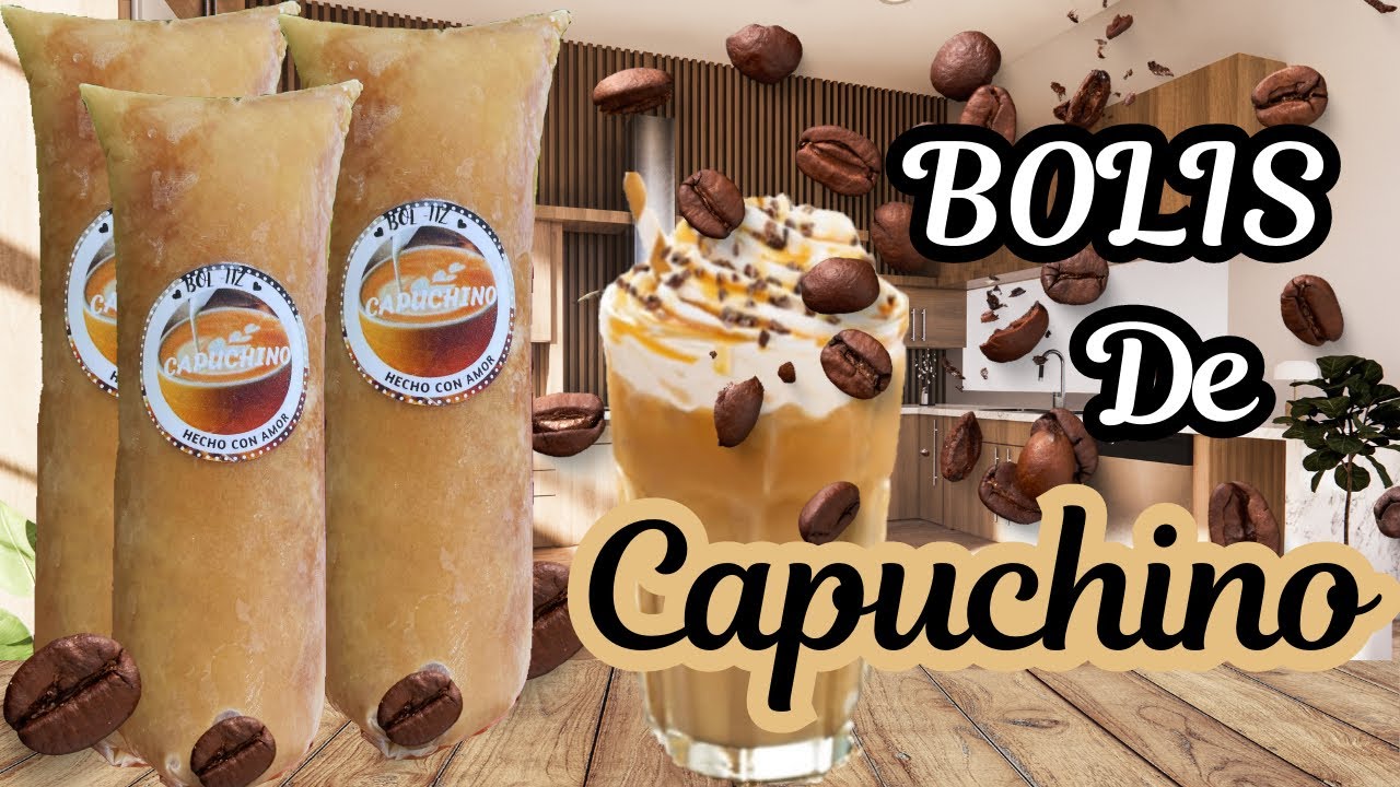 BOLIS GOURMET SABOR  CAPUCHINO para NEGOCIO SUPER CREMOSOS #capuchino #recetas #negocios
