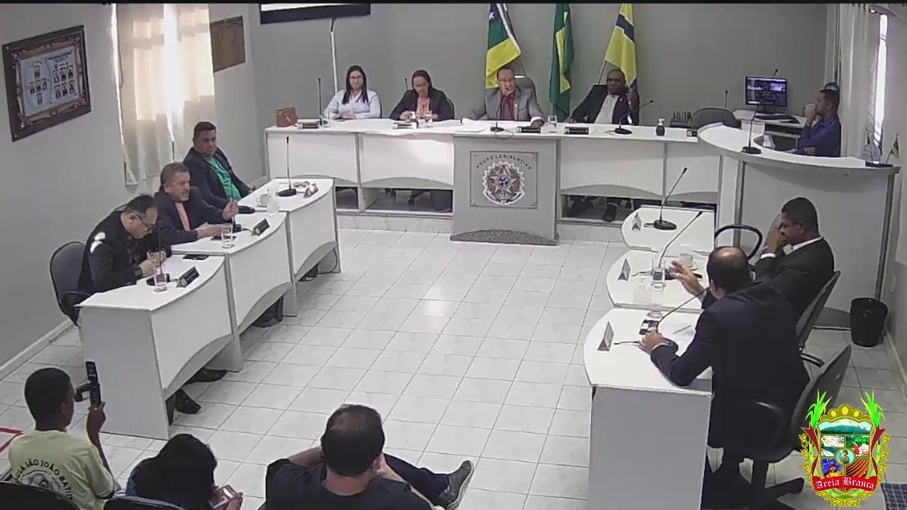 TRANSMISSÃO AO VIVO DA 58° SESSÃO DA CÂMARA MUNICIPAL DE AREIA BRANCA (terça-feira) 17/10/2024