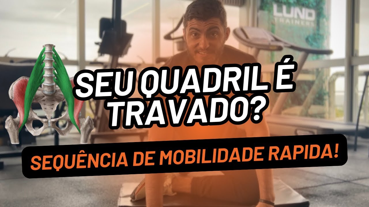 Seu quadril é TRAVADO? Sequência de mobilidade para destravar!