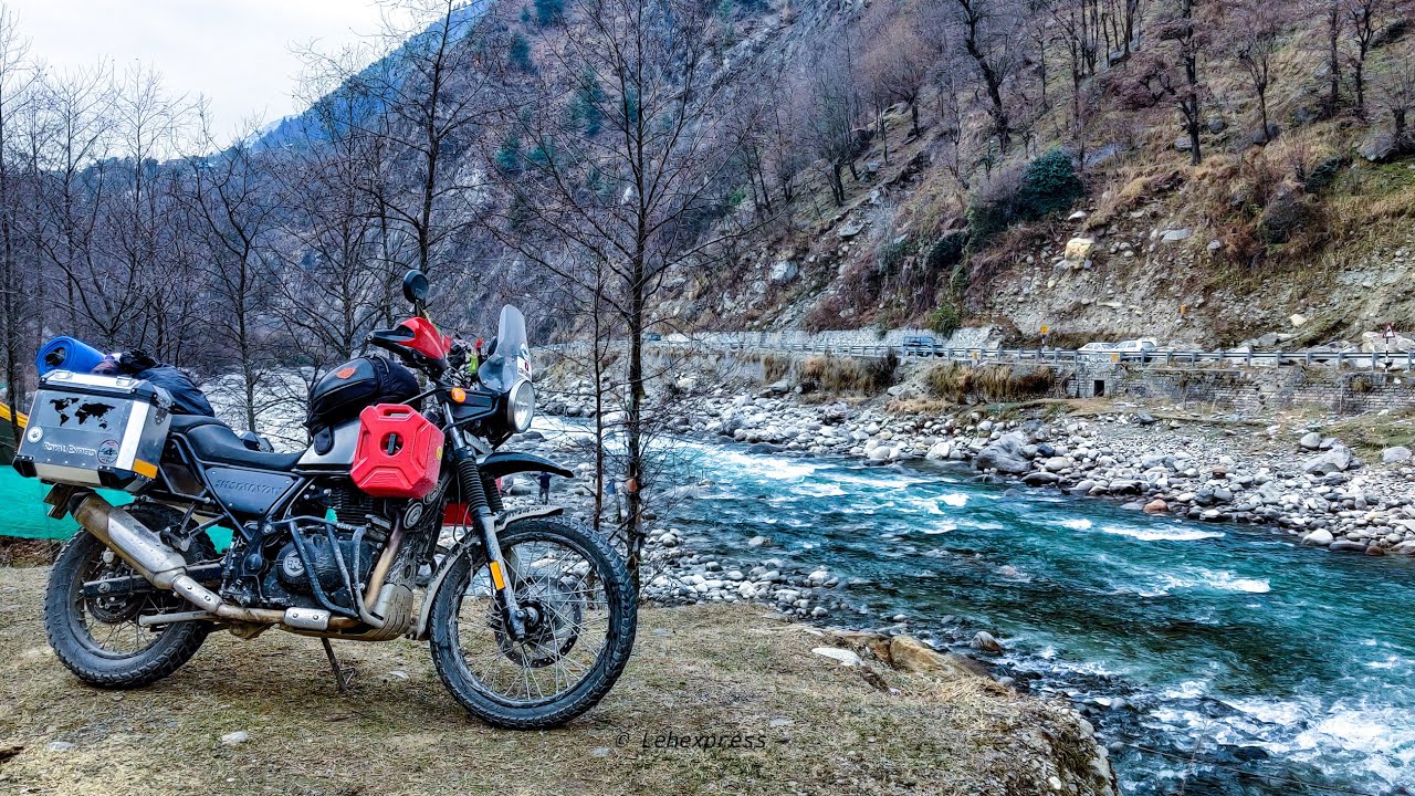 स्वर्ग से घर की और Manali to meerut 🏍️❄️🏔️😳 | Royal Enfield Himalayan | 