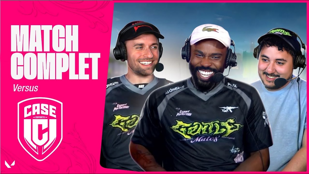 GENTLEMATES vs CASE : Deuxième match de poule complet (VCT Ascension EMEA)