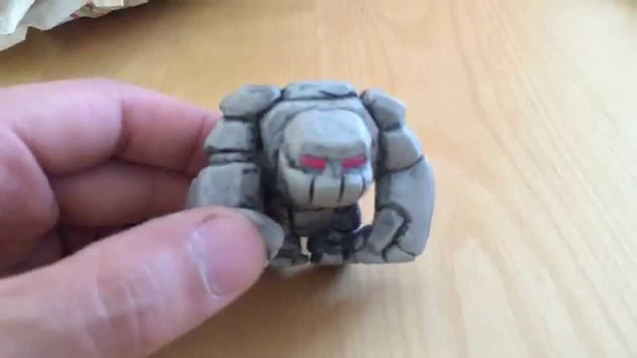 Golem Unboxing UNIKAT EINZELST&Uuml;CK Clash of Clans - REINSCHAUEN -