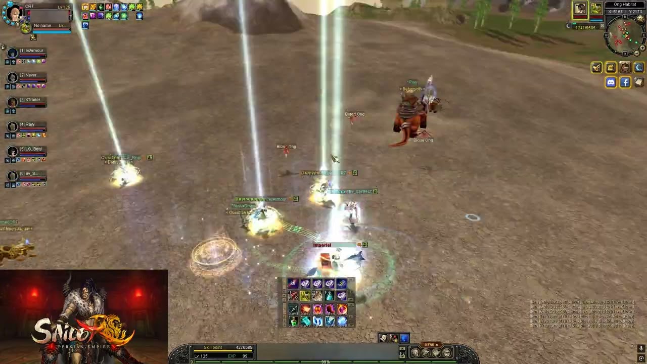 Sailor Online Persian Empire  Job Fight cap 125