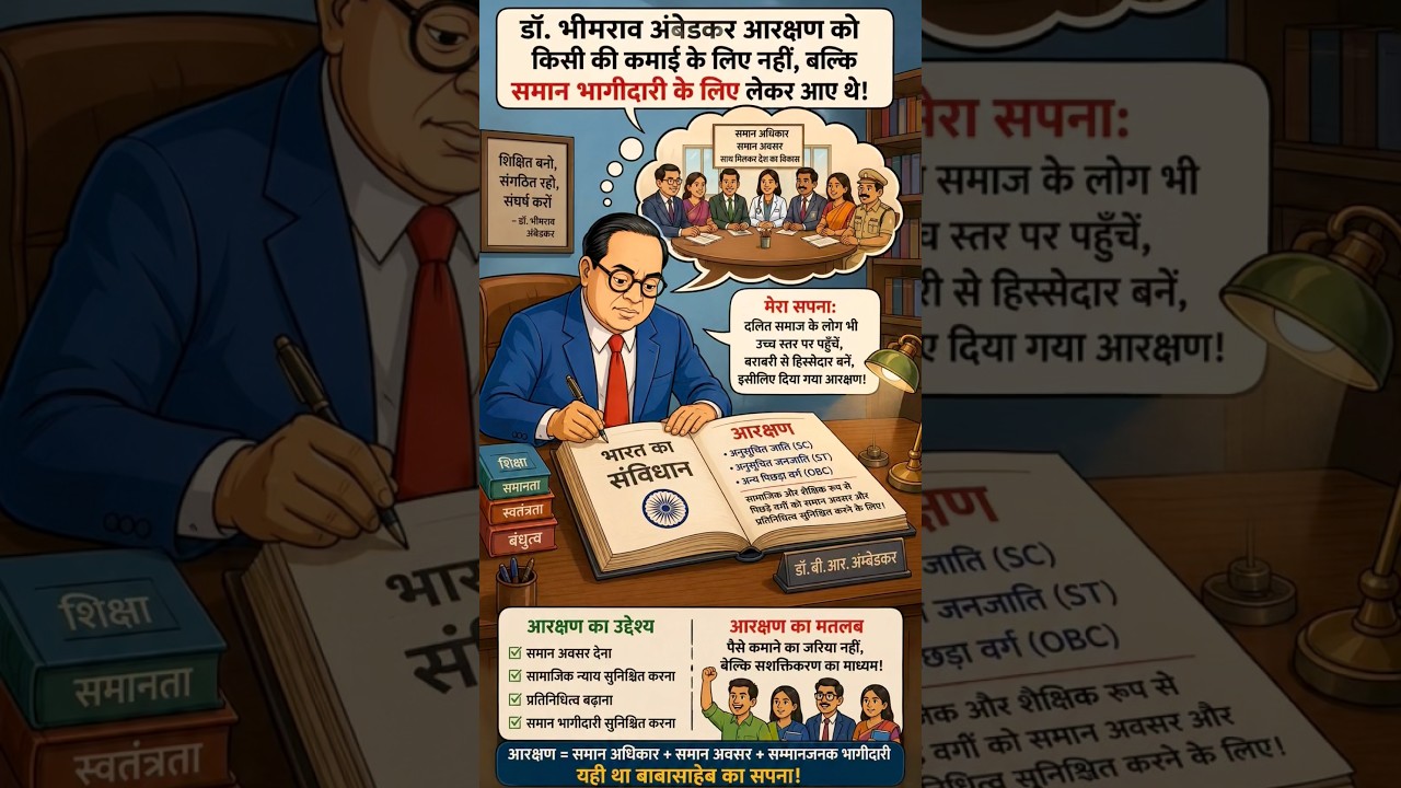 Agar Reservation Hata Diya To ? #shorts #Reservation #ReservationDebate #JantarMantar