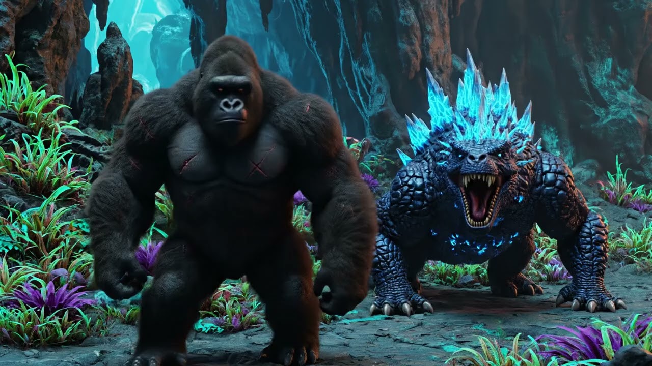 King Kong vs Shimo vs Orc | Epic Monster Battle Full Movie - Godzilla SV War