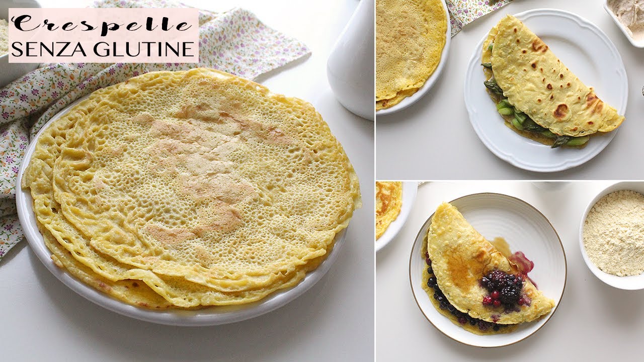 CRESPELLE DI CECI » LOW CARB, SENZA GLUTINE, VEGAN, PROTEICHE