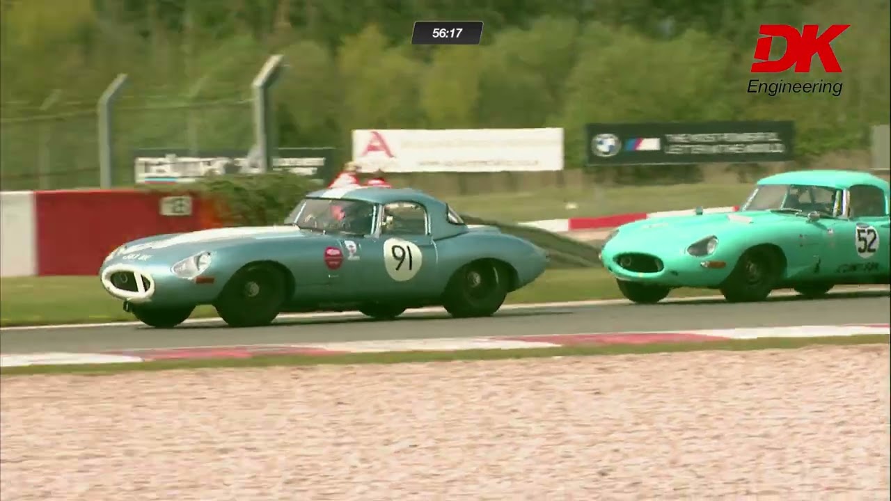2021 Donington Historic Festival Jaguar Classic Challenge