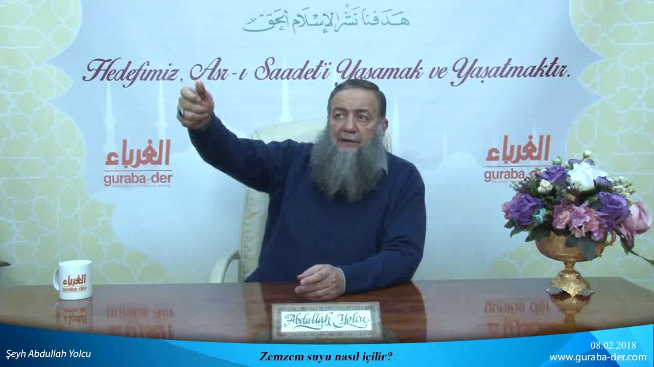 Zemzem suyu nasıl içilir?