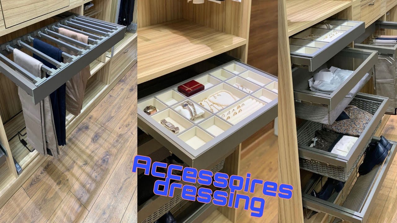 اكسسوارات لتنظيم خزانة الملابس Accessoires dressing