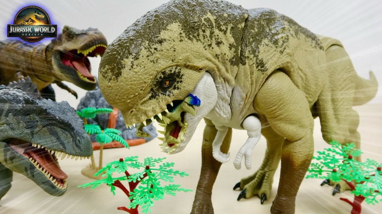 最凶のミュータント恐竜が登場! ジュラシック・ワールド 復活の大地 バトルアクション ディストータス・レックスを徹底レビュー!