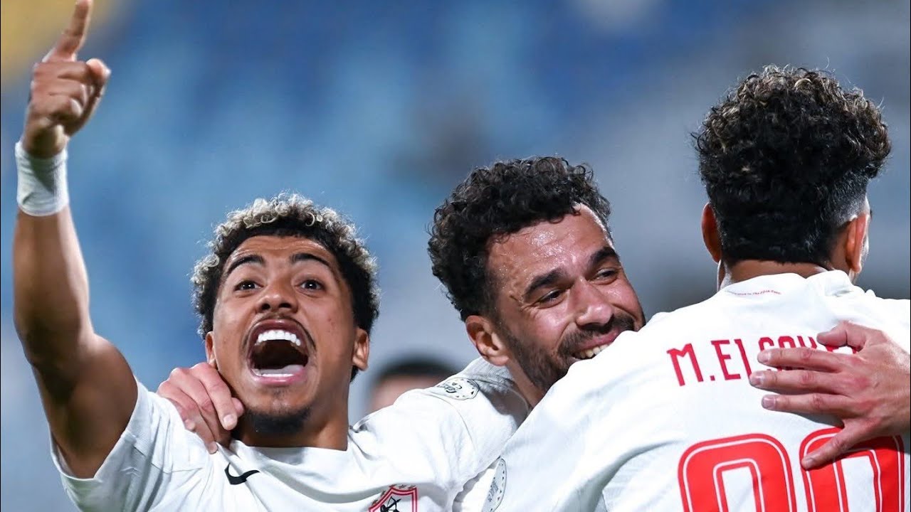 الزمالك العملاق يقهر الصعاب و يفوز على كايزر تشيفز 1/2 و يتصدر مجموعته و يصعد لدور الثمانية