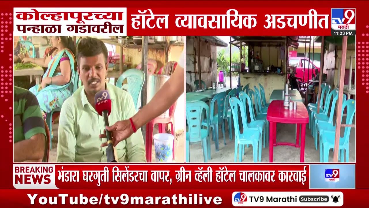 Kolhapur LPG Crisis | पन्हाळगडावरील हॉटेल व्यावसायिक अडचणीत