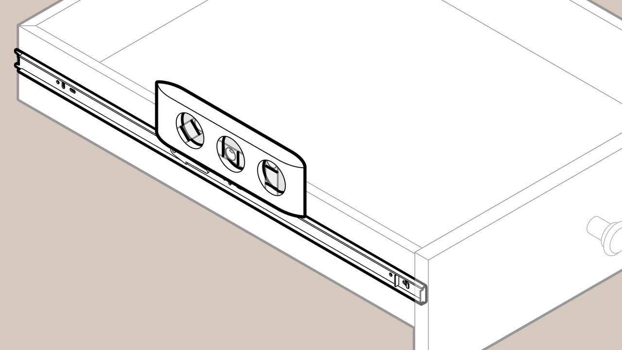 Liberty - Soft Close Ball Bearing Drawer Slide - Installation Video