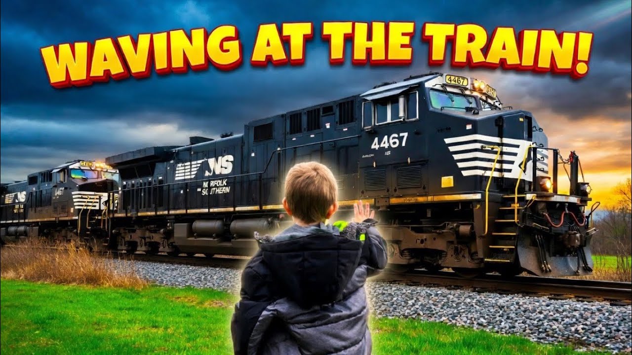 TRAIN TRACKING #37 | FAST FREIGHT TRAINS!!