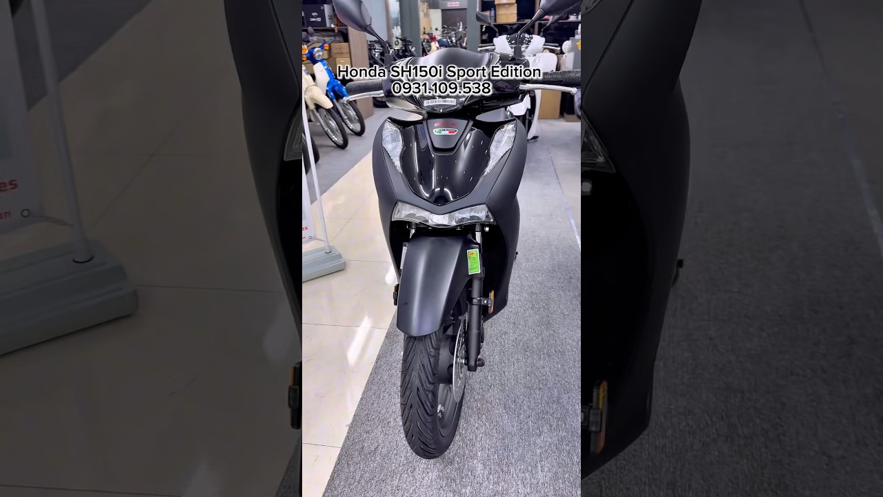 SH150i Sport Edition màu đen đã về lại Cub Shop.LH 0931.109.583-0938.723.898 
