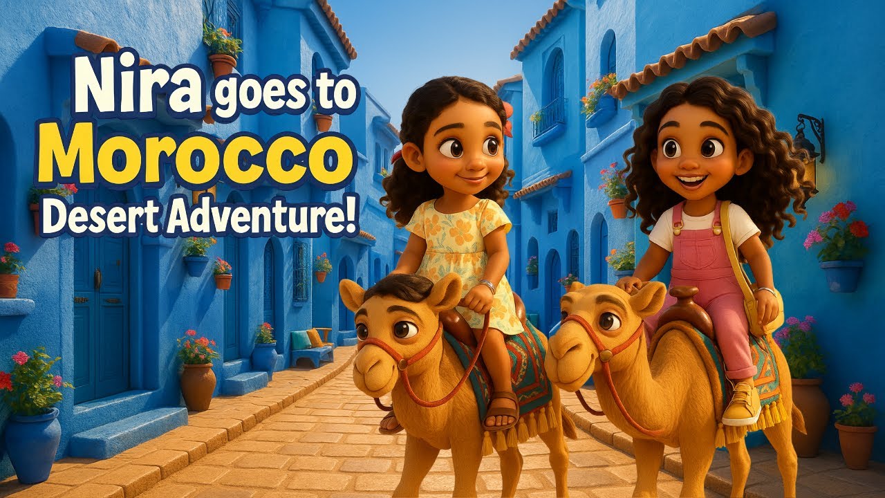 🇲🇦 Nira Goes to Morocco | Magical Sahara Desert Adventure for Kids!