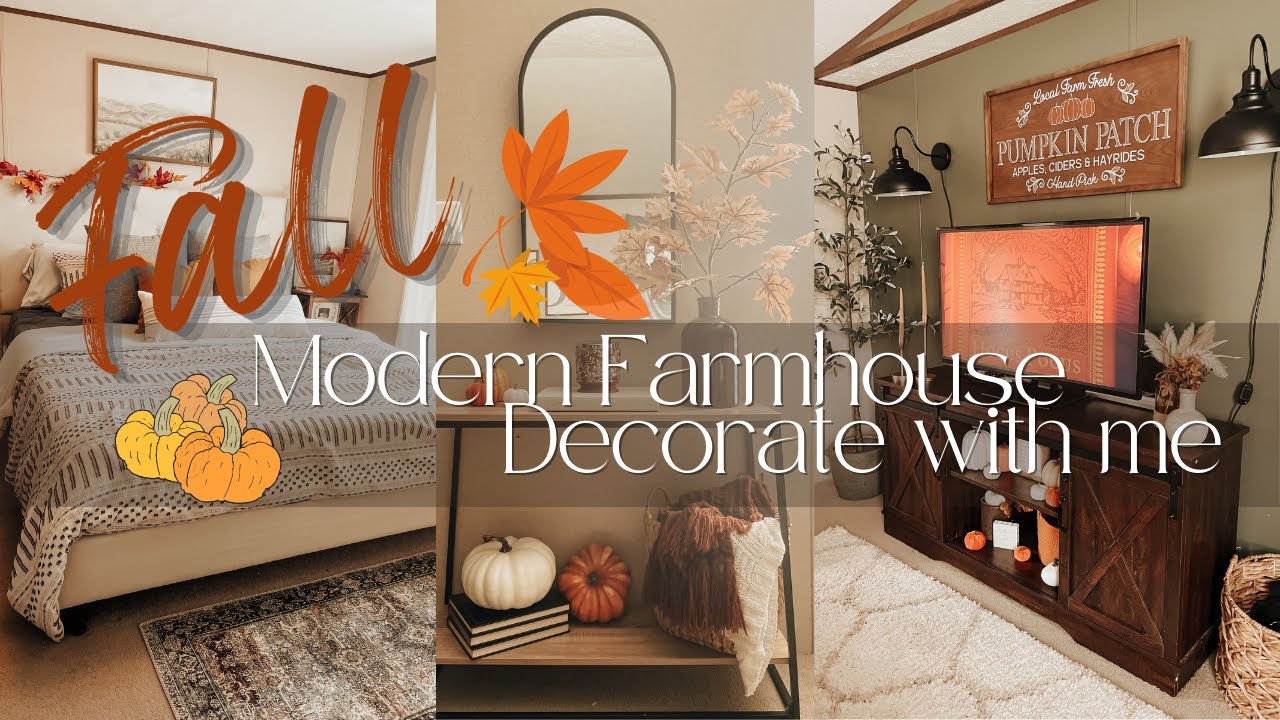 Fall Decorate With Me 2021| MODERN FARMHOUSE