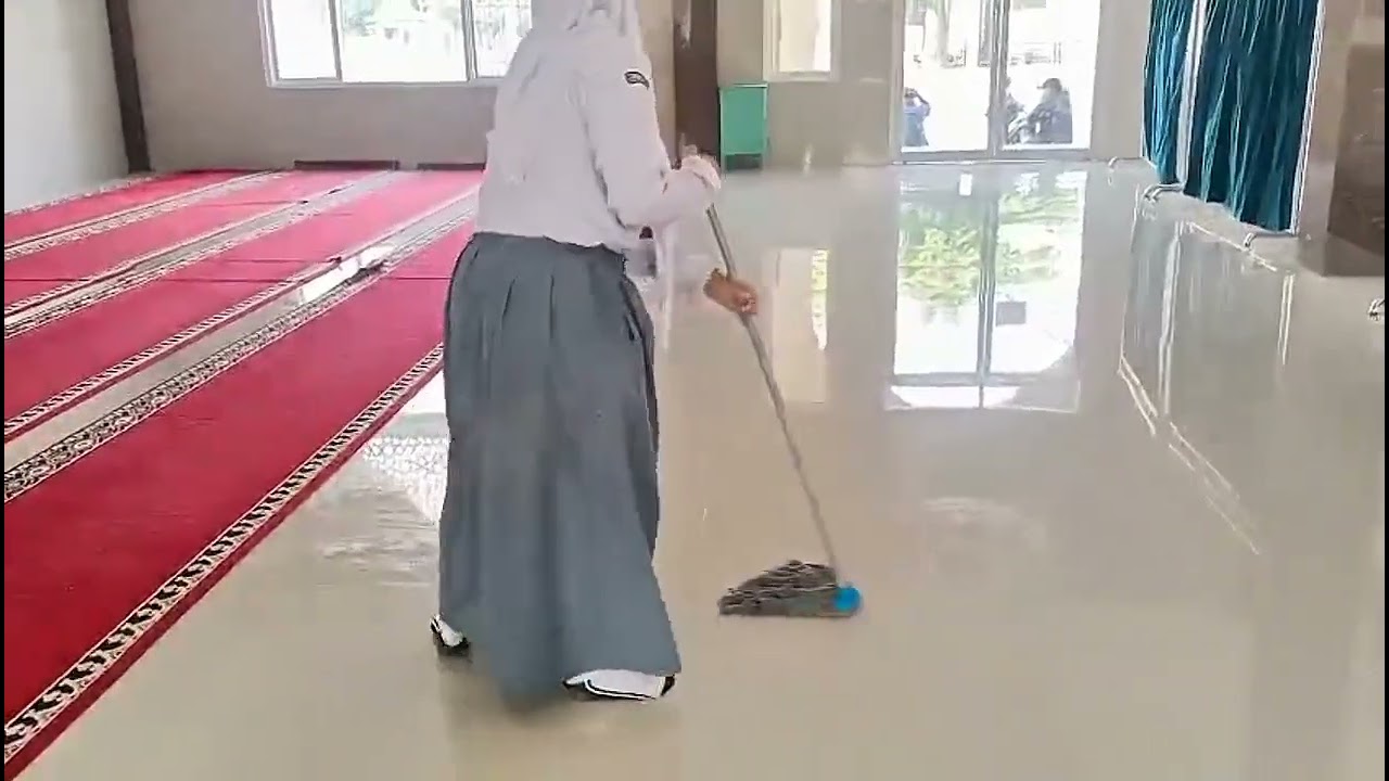 TUGAS SENI BUDAYA | MEMBERSIHKAN MASJID | EPISODE 8