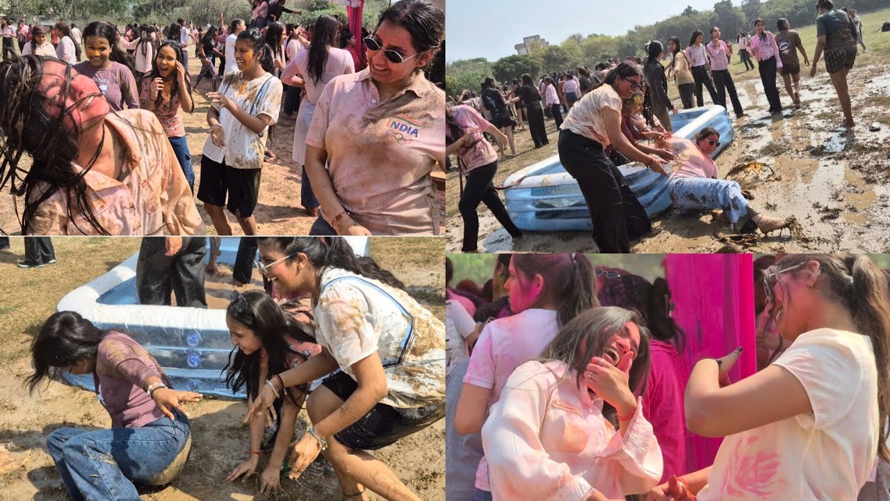 Holi special video🥰PART 1 #holi #ytbvlog #fullmsti #fullfunny 🤗