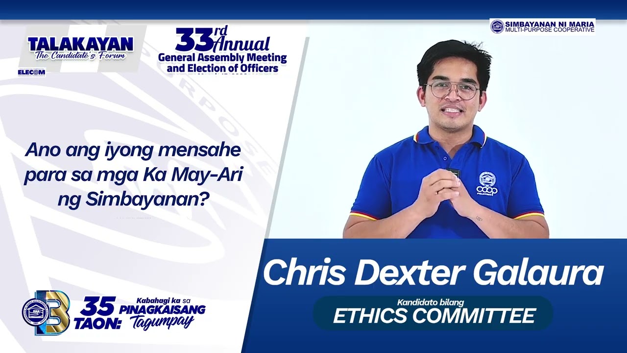 Alamin ang kasagutan ng mga Candidates sa ilang mahahalagang katanungan (ETHICS COMMITTEE)