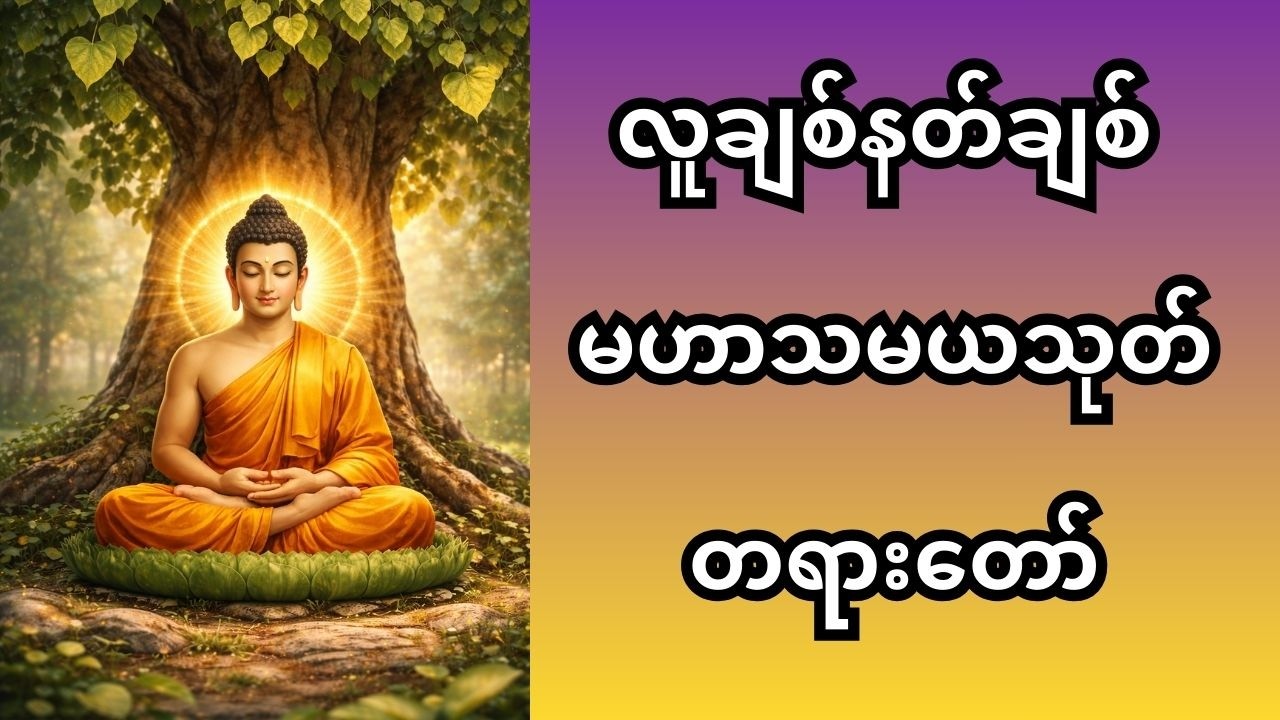 မဟာသမယသုတ်တရားတော်  လူချစ် , နတ်ချစ် ဂါထာတော် Channel လေးကို subscribe လေးလုပ်ပေးသွားပါခင်ဗျာ