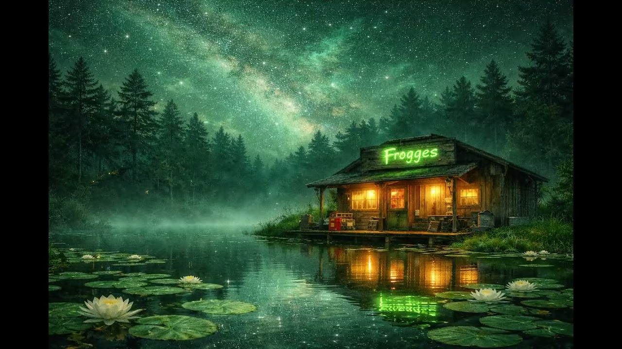 Dark Night - frogge ambience // Lofi Ambience