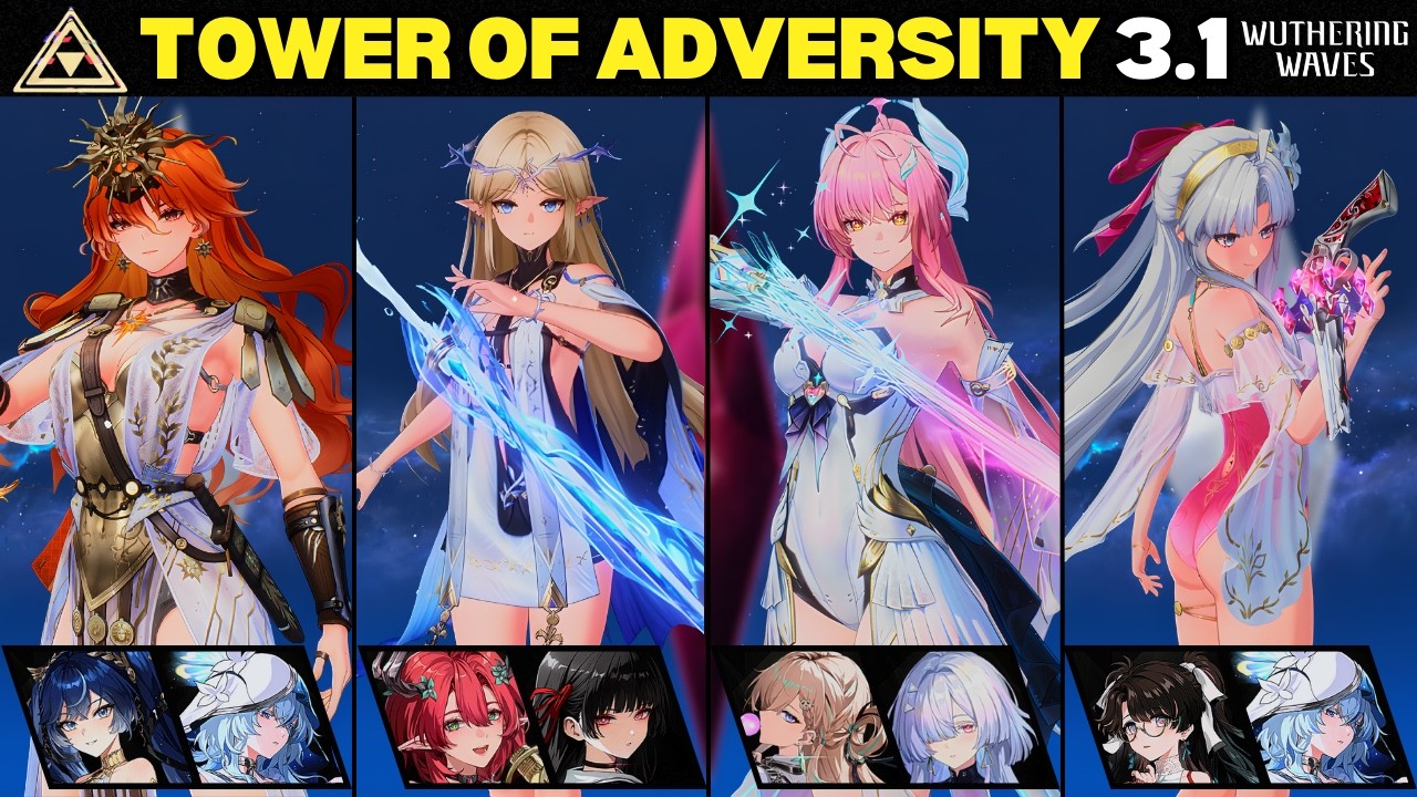 [NEW 3.1 TOA] CARTETHYIA - AEMEATH - AUGUSTA - CARLOTTA | TOWER OF ADVERSITY SHOWCASE