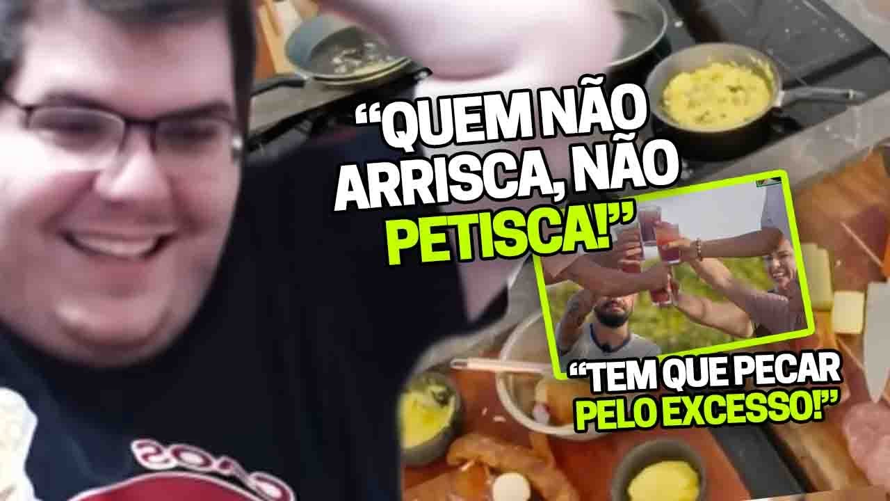 CASIMIRO REAGE: ILHA DO SABOR EP. 6 - É O CARRO DO OVO PASSANDO NA SUA RUA! | Cortes do Casimito