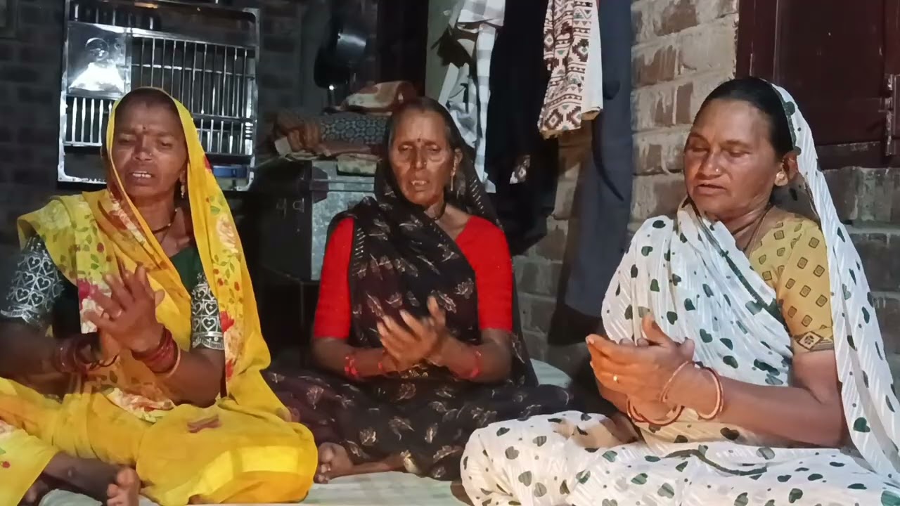 🙏कृष्ण जी भजन 🙏मोबाइल लाई द म्हारा श्याम बात। करू सूबह और शाम । निमाड़ी लोकगीत भजन । गायक कमला बाई ।